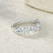 0.045 Carat Moissanite Stacking Ring For Woman Bella
