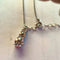 1.8 Carat Elegant 3 Stone Moissanite Collarbone Chain 925