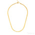 18k Gold Plated Flat Snake Chain Necklace Jax - Jewelry