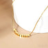 18k Gold Plated Lightweight Clavicle Chain Shimmering