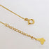 18k Gold Plated Minimalist Clavicle Snake Chain Necklace