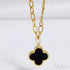 18k Gold-plated S925 Sterling Silver Four-leaf Clover