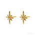18k Gold Plated Sterling Silver Minimalist Stud Earrings