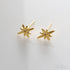 18k Gold Plated Sterling Silver Minimalist Stud Earrings