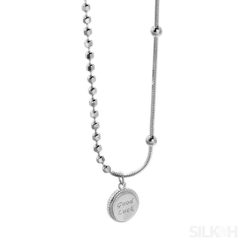 18k Gold Plated Sterling Silver Round Snake Bone Chain