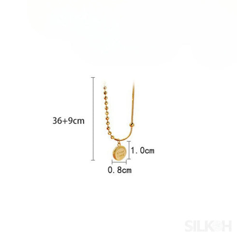 18k Gold Plated Sterling Silver Round Snake Bone Chain