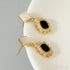 18k Gold Plated Sterling Silver Stud Sunflower Earrings