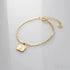 18k Gold Plated Sterling Silver Temperament Bracelet Dee