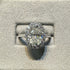 4.5 Carat Oval Cut Halo Engagement Ring Bailey