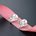 925 Sterling Silver Ice Queen Pearl Stud Earrings Arianna