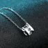 Bull Head Statement Moissanite Necklace Ann - Jewelry