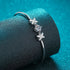 Chic Cross Letter Moissanite Bracelet Cam - Jewelry
