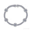 Dazzling Round Cut Moissanite Tennis Bracelet Cal - Jewelry