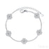 Everyday Clover Moissanite Bracelet Ava - Jewelry