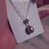 Flower Pendant Sterling Silver Freshwater Pearl Necklace