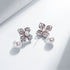 Flower Style 925 Sterling Silver Pearl Shell Bead Stud