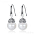 Freshwater Sterling Silver Pearl Bridal Earrings Ariana