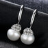 Freshwater Sterling Silver Pearl Bridal Earrings Ariana
