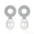 Freshwater Sterling Silver Pearl Stud Earrings Adeline