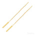 Gold Plated Sterling Silver Tassel Long Earrings Audrey