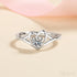 Heart Shaped Moissanite Promise Ring Kya - Jewelry