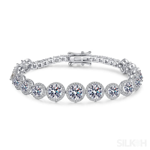 Luxury Cow Head Moissanite Bracelet Amy - Jewelry