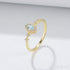 Marquise Sterling Silver Blue Topaz Ring Nia - Jewelry