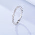 Minimalistic Sterling Silver Zircon Thin Ring Rae - Jewelry