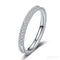 Moissanite Eternity Wedding Band Joy - Jewelry