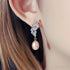 Natural Freshwater Sterling Silver Pearl Stud Earring