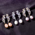 Natural Freshwater Sterling Silver Pearl Stud Earring