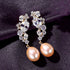 Natural Freshwater Sterling Silver Pearl Stud Earring