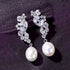 Natural Freshwater Sterling Silver Pearl Stud Earring