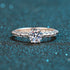 Round Cut Moissanite Engagement Ring Jen - Jewelry