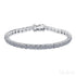 Sparkling Tennis Moissanite Bracelet Ann - Jewelry