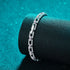Square Box Chain Moissanite Bracelet Bea - Jewelry