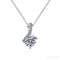 Temperament Moissanite 925 Sterling Silver Necklace Eda